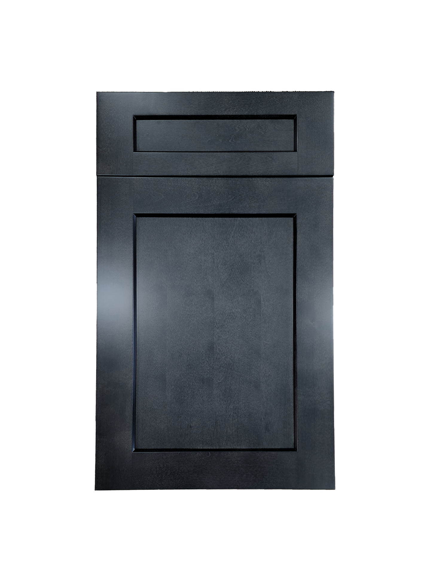 Stormy Grey Wall Cabinet 24 inches wide 12 inches deep 24 inches tall with Stormy Grey box and Stormy Grey doors